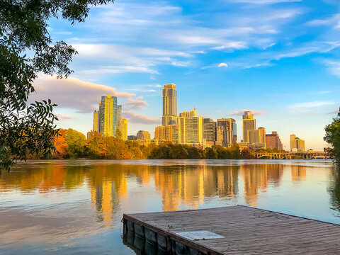 Austin Texas Downtown Skyline