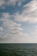 Fototapeta na wymiar sea and sky in Oceanside California