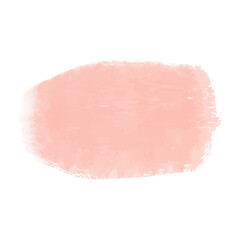 Pink watercolor brush paint vector stylized striped card. Aquarelle abstract hand drawn paper texture liquid colour background