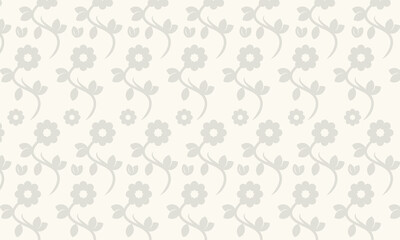 Vintage ornamental flowers background
