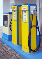 Nostalgische Tankstelle