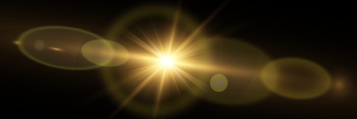 Vector transparent sunlight special lens flare light effect. Stock royalty free vector illustration. PNG	