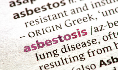 Asbestosis as-bes-TOE-sis is a chronic lung disease caused by inhaling asbestos fibers.