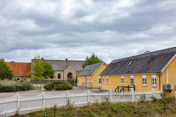 Fototapeta premium Valdemar's castle is a building located on the island of Tåsinge just south of Fyn five kilometers from Svendborg. The castle was built in the years 1639–1644 by King Christian IV ,Denmark,(Museum)