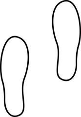 footprint foot steps