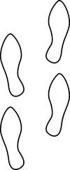 footprint foot steps
