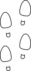 footprint foot steps