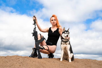 Military girl