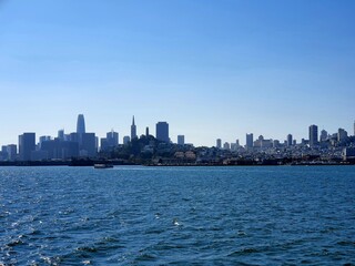 Fototapeta premium San Francisco views from the water