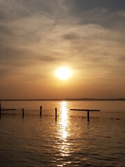 Fototapeta na wymiar Sunset at the River
