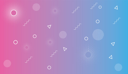 Abstract background with colorful gradient. Vibrant graphic wallpaper with stripes design. 