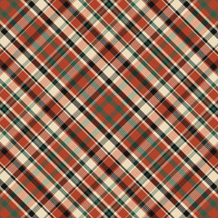 Tartan or plaid vintage color pattern.
