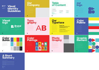 Landscape Brand identity Template