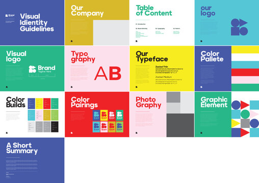 Landscape Brand identity Template