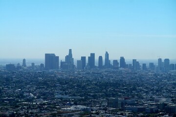 Naklejka na ściany i meble Los Angeles Views, California