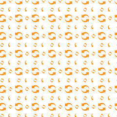 Orange Abstract Pattern Design, Arrow Vector Background, Vector Illustration