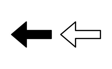 Arrow icon vector for web and mobile app. Arrow sign and symbol for web design.