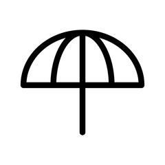 Umbrella Icon Vector Symbol Design Illustration
