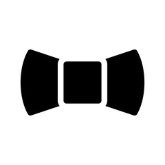 Bow Tie Icon Vector Symbol Design Illustration