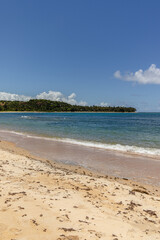 natural landscape in the district of Trancoso in the city of Porto Seguro, State of Bahia, Brazil