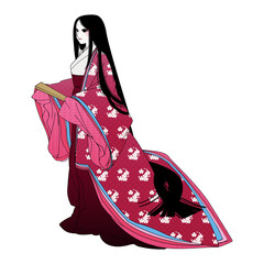 Heian period woman