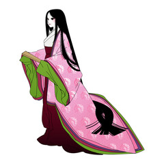 Heian period woman