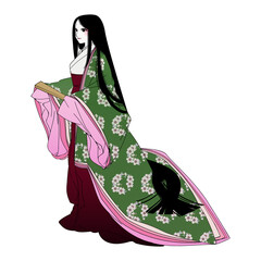 Heian period woman