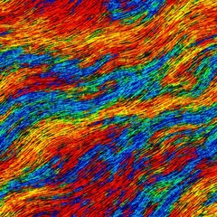 Thermal heat waves seamless pattern