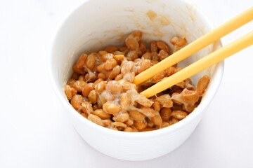 日本の発酵食品の納豆
