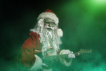 Fototapeta premium heavy metal xmas party