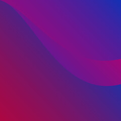 Wavy background design in blue gradient pink
