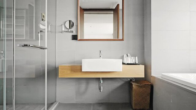 elegance sink in modern bathroom