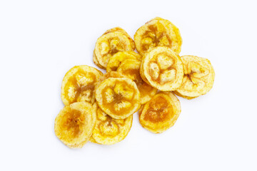 Banana stuffed with tamarind. Fruit snack