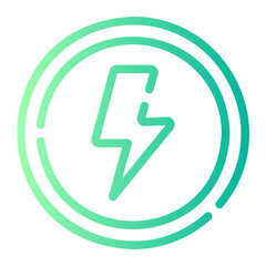 danger gradient icon