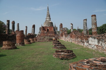 thailand, old city, ancient buildings
