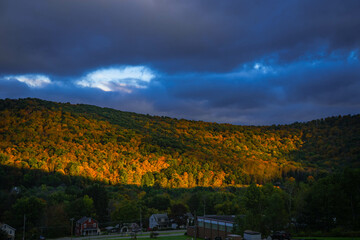 autumn in the mountains