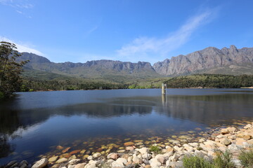 lake in the mountains