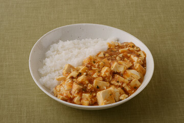美味しそうな麻婆丼