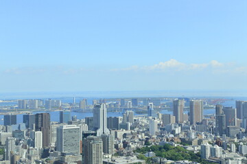 Fototapeta na wymiar Residential, Cityscape, Tokyo