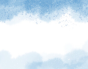 Snowy sky