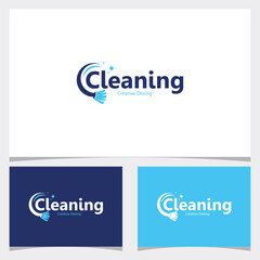 Cleaning logo icon vector isolated