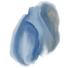 Abstract Shape Watercolor