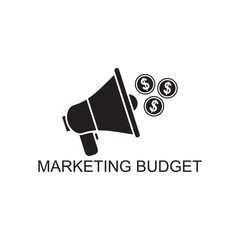 marketing budget icon , analysis icon