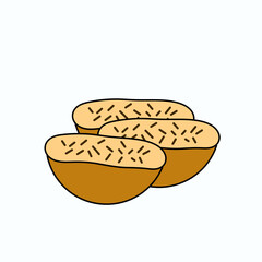 Kue Pukis or Pukis Cake, Indonesian traditional snack 
