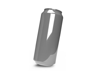Aluminium Soda Can 3D Illustration Mockup Scene