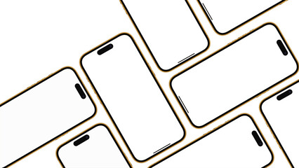 iphone 14 and iphone 14 plus background stacked on blank screen PNGiphone 14 and iphone 14 plus...