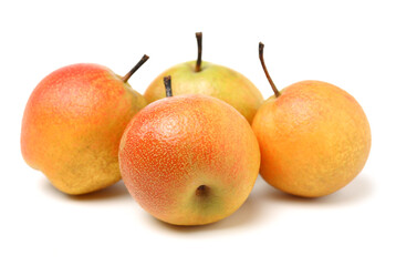 nanguo pear on white background