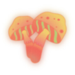 Blurry Glowing Gradient, Texture Gradient Blur