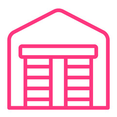 garage gradient icon