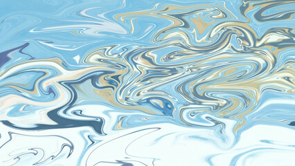 Marbling texture in bright and soft pastel colors